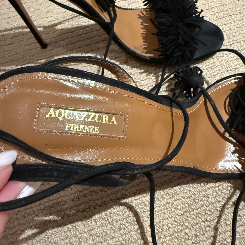 Aquazzura Wild Thing Sandals - Picture 4 of 9